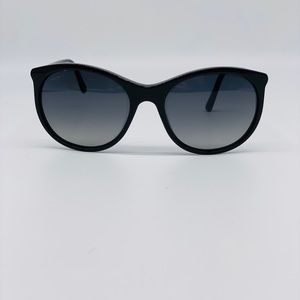 Black Burberry Polarized Sunglasses